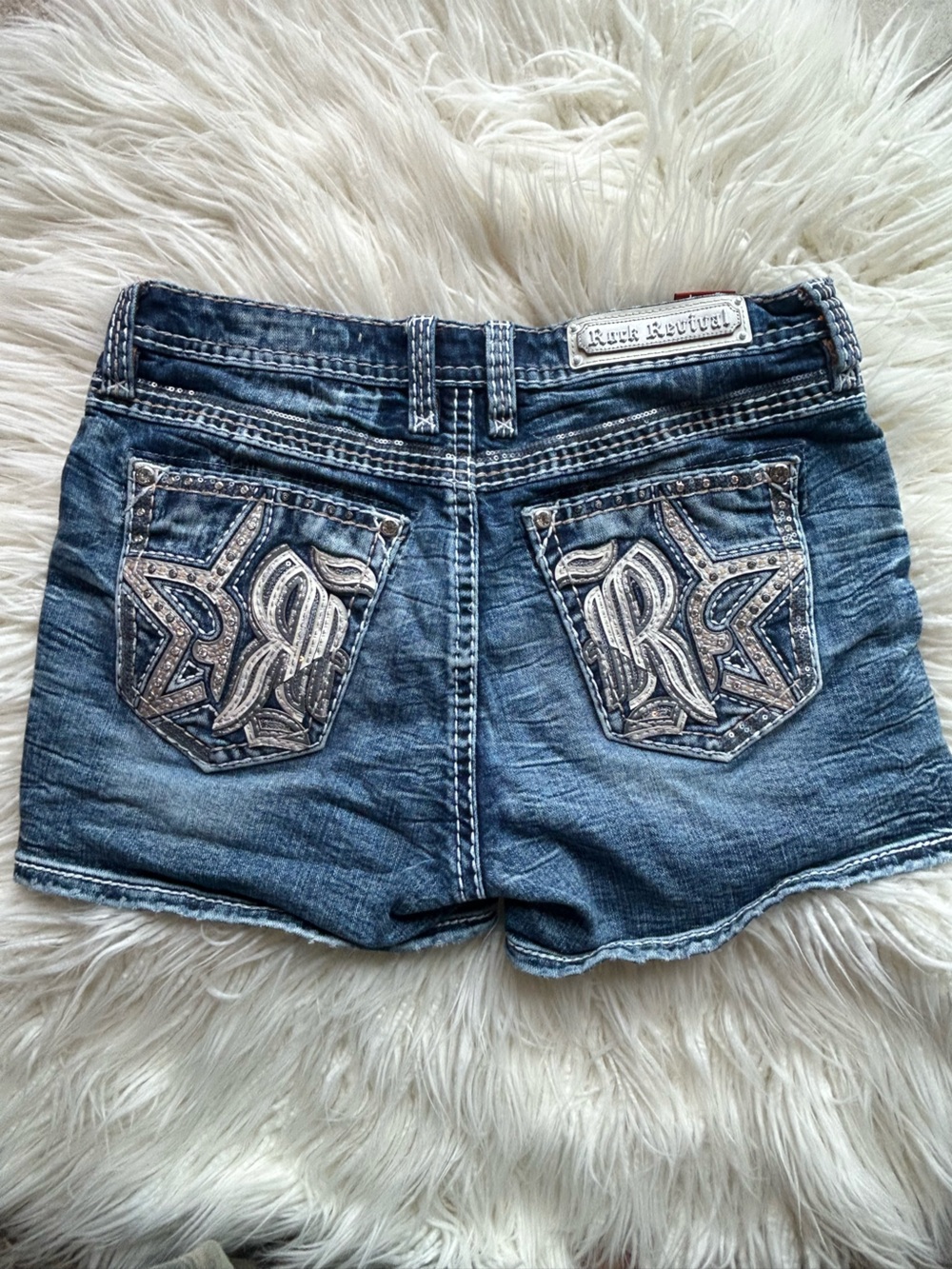 Rock Revival Curvy High Rise Short